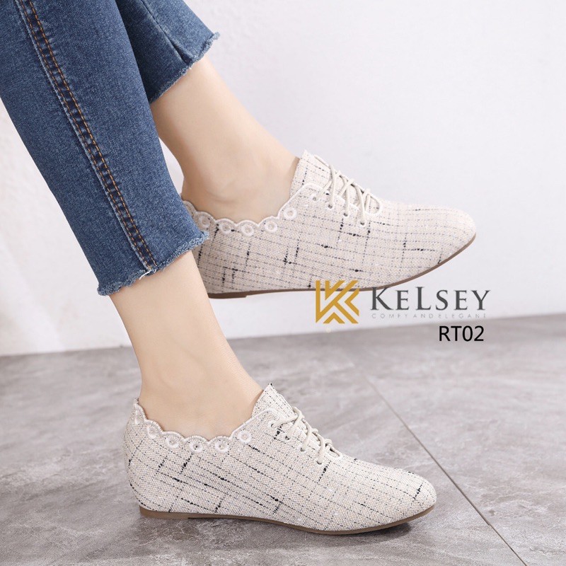 NICOLE SEPATU WEDGES WANITA KELSEY RT02