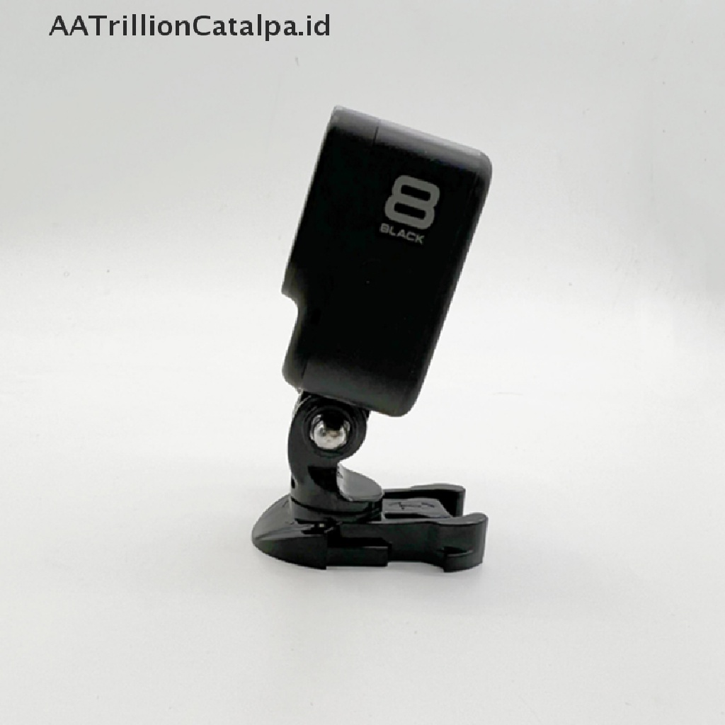 Aatrillioncatalpa Base Mount Kamera Action Gopro SJCAM Yi 4K Dapat Diputar Dengan Strap