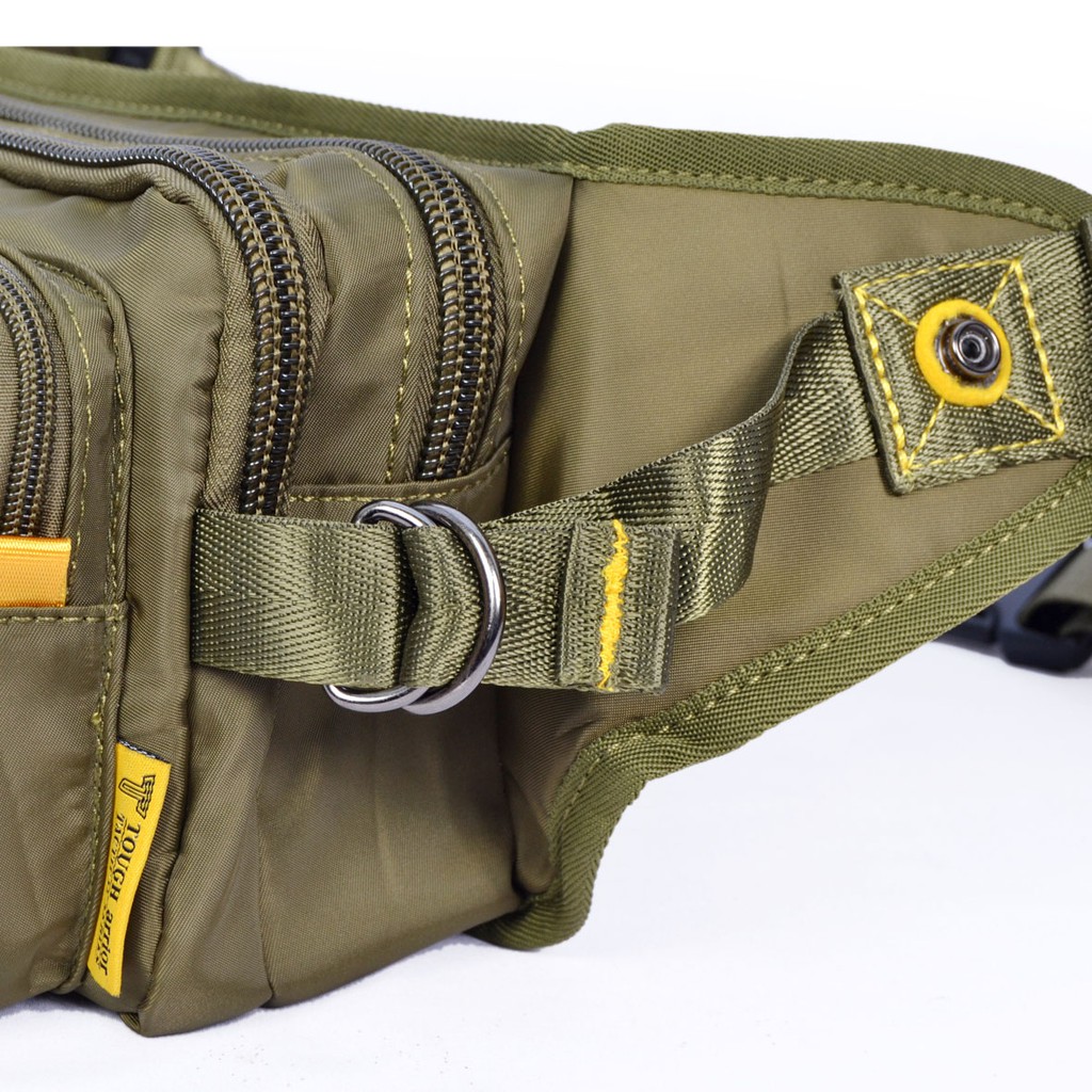 Waistbag Distro WATERPROOF Harga Grosir Pria Wanita Tough Arrior Impor 6 Res 7160