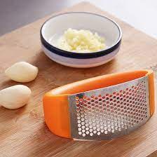 GARLIC PRESS CRUSHER STAINLESS PENGHANCUR BAWANG PUTIH DAPUR alat gerus bawang putih