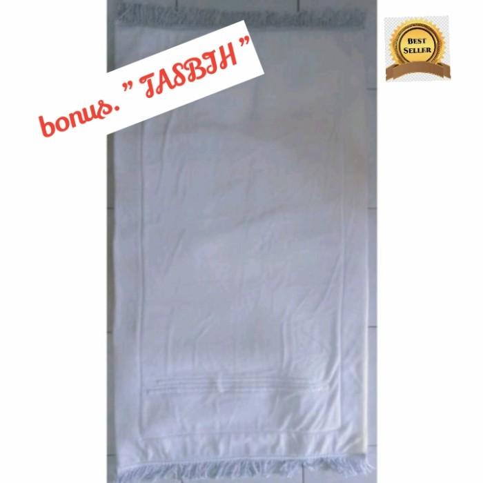 Sajadah Putih Bersih Polos