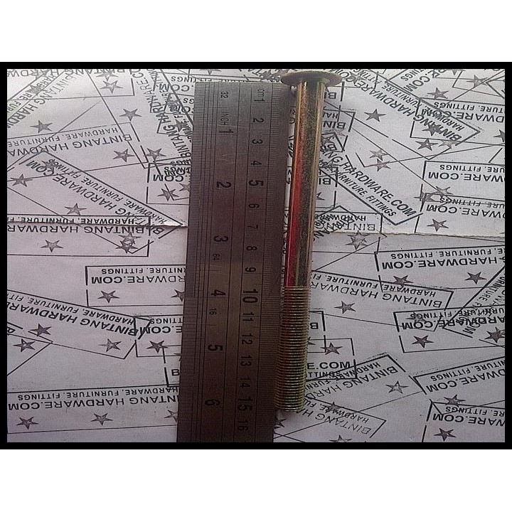 Jcbc 8X150 Baut Knockdown Diameter 8Mm Panjang 150Mm 15Cm Knock Down