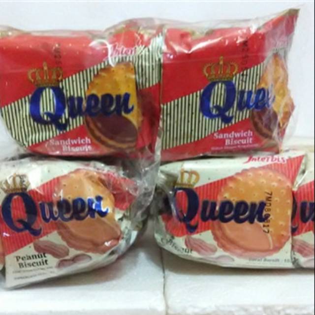 

Queen Interbis Coklat/Kacang 1pack isi 10