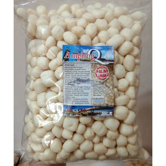 

Amplang Ikan Tenggiri / Getas Ikan / Oleh Oleh Khas Pontianak / Kerupuk Ikan Tenggiri / AmplangQ / Makanan Khas Kalbar