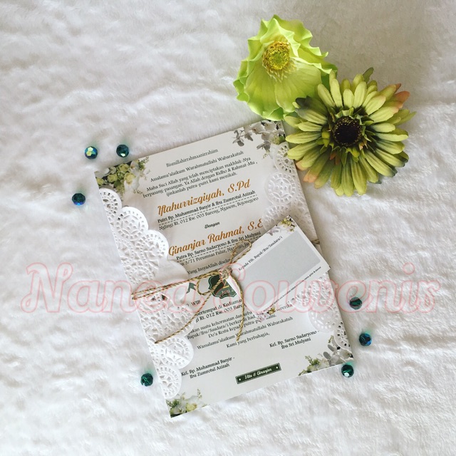 Undangan/ undangan rustik/ undangan custom/ undangan nikah/ undangan nikahan/ undangan full color
