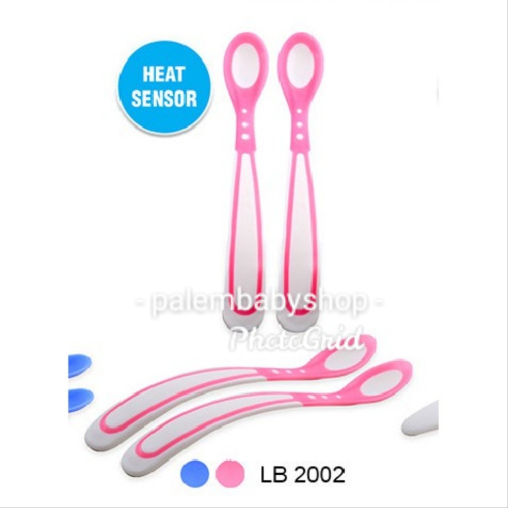 Lusty Bunny Sendok Silicone/peralatan makan bayi isi 2pc