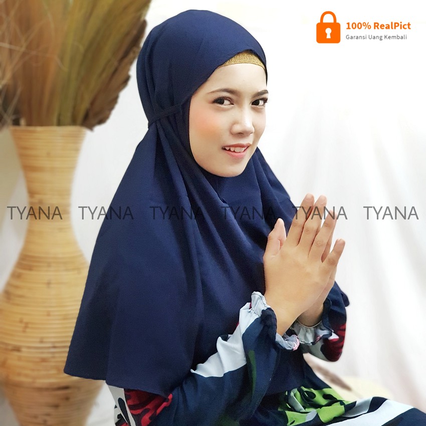 [TERMURAH] Bergo Maryam Tali Diamond Crepe / Kerudung Hijab Instan