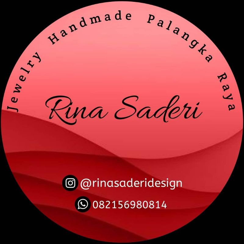 

Stiker Bulat diameter 5 cm isi 75 pcs