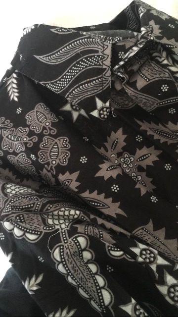 Bswart Batik Hrb026 Kenongo Hem Pendek Padi Pekalongan M L Xl Batik Pria Murah Modern Grosir