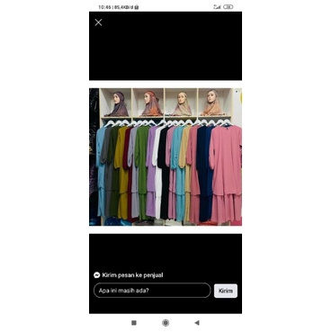 gamis malaysia wana warni STANDART