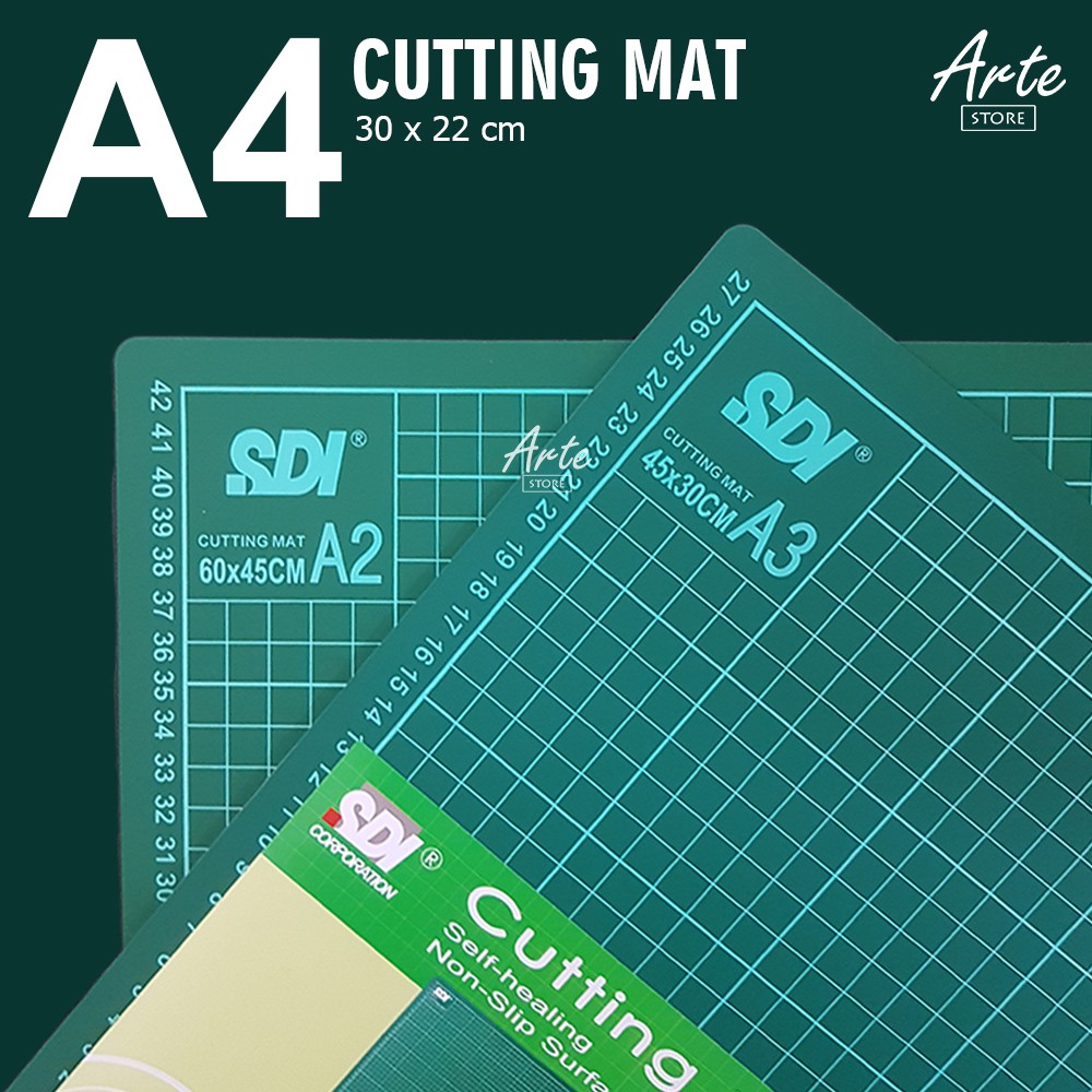 Cutting Mat SDI A4 - Alas Potong