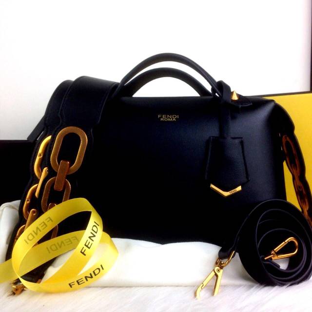 Tas Fendi Boston Gold #7026