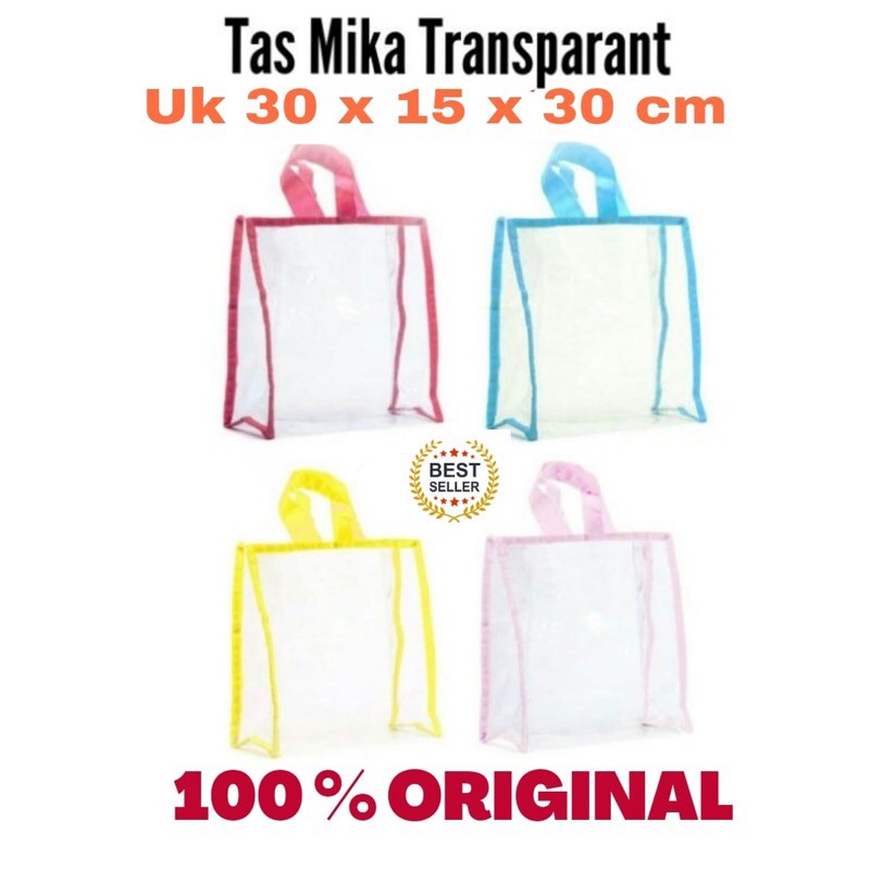 

Goodie Bag Souvenir Bahan Mika Transparan Polos Tebal