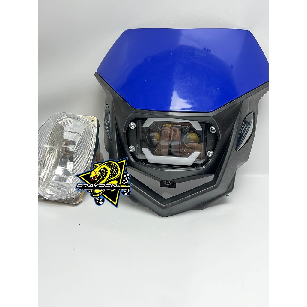 Headlamp reflektor polisport polysport klx 150 crf 150 L batok lampu depan klx BF Dtracker wr155 trail