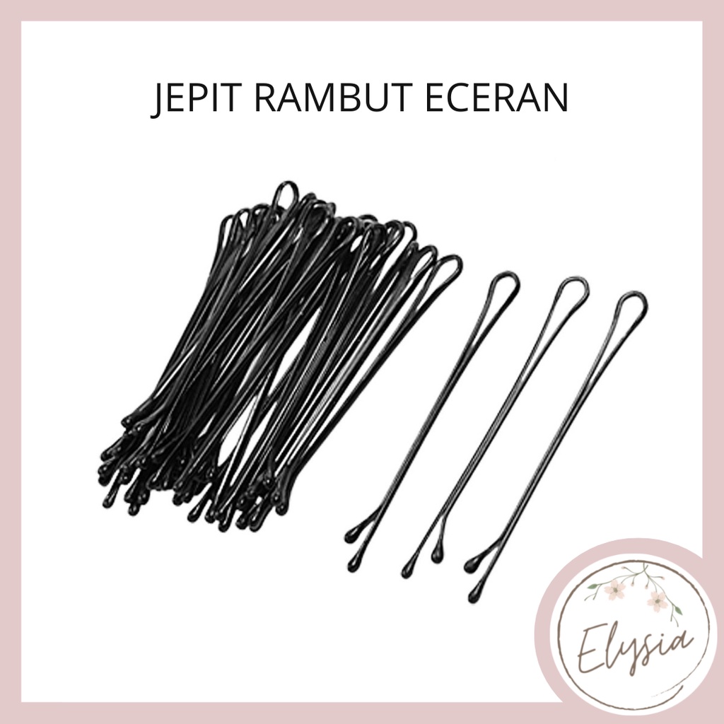 Jepit lidi pentul/jepit rambut/jepit sanggul 5,5 cm eceran