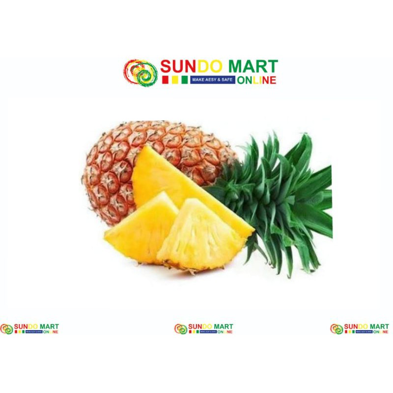 

Nanas kupas per pcs
