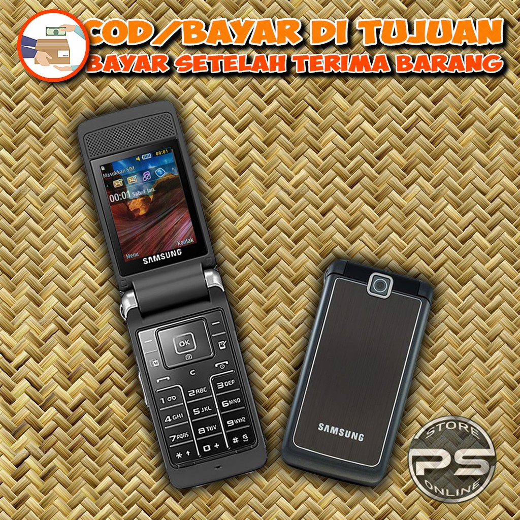 Samsung S3600 Lipat - Asli / ORI Samsung - Elegan - Samsung Lipat Mewah