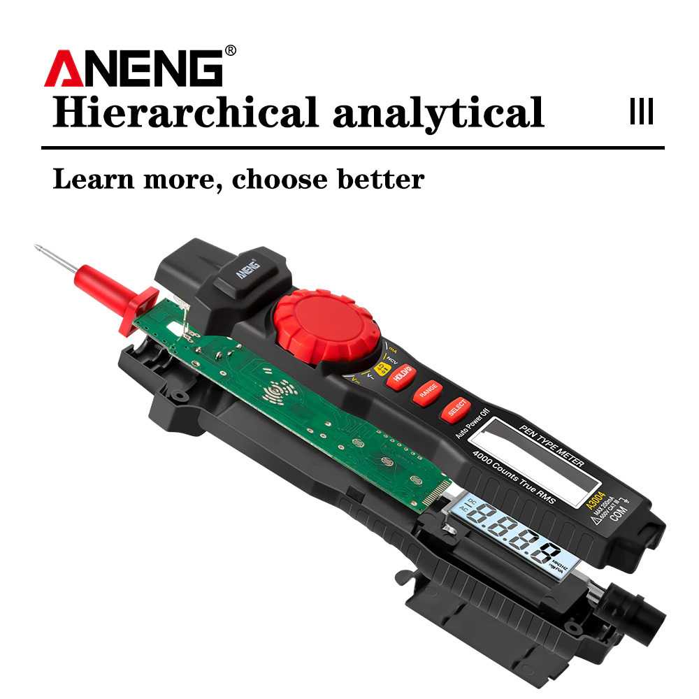 Multitester ANENG Digital Multimeter Voltage Tester Pen - A3004