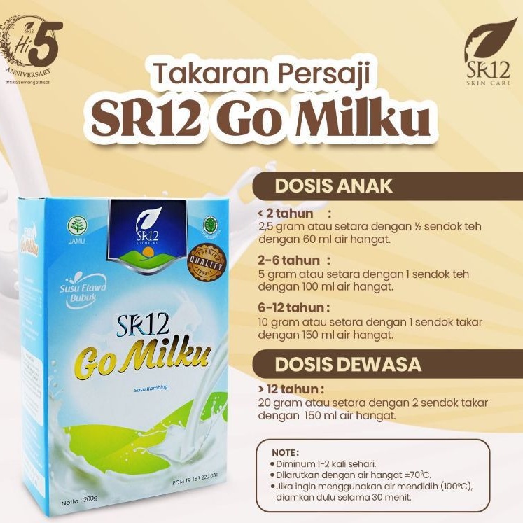 

SUSU KAMBING ETAWA || GO MILKU SR12