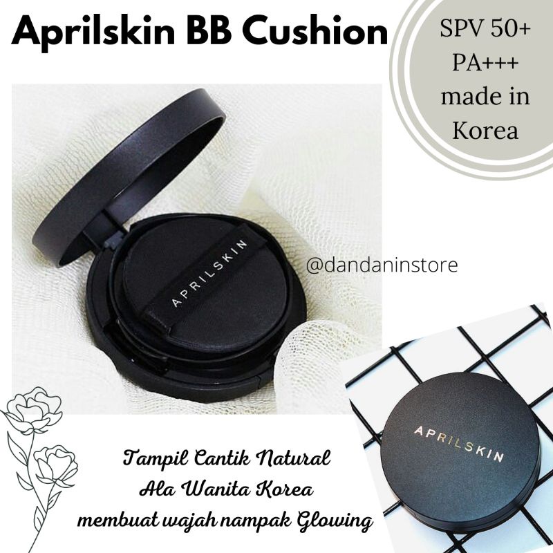 Aprilskin Cushion April skin BB Cushion Magic Snow Kosmetik Kecantikan Wanita