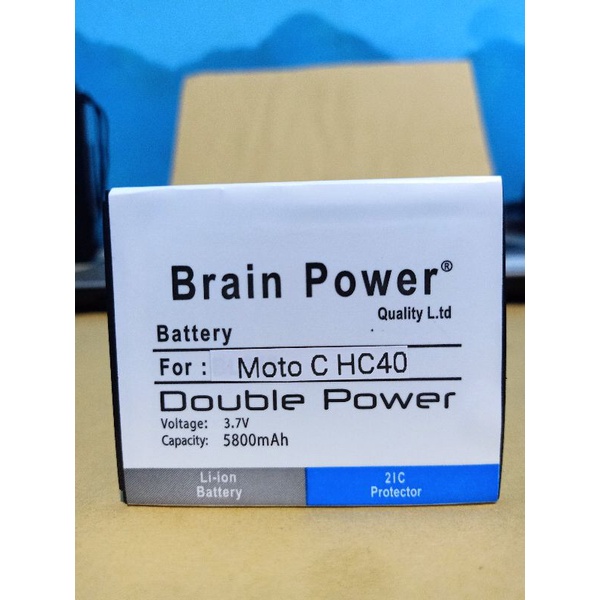 Baterai Batre Moto C HC40 XT1755 Motorola C HC40 Double Power