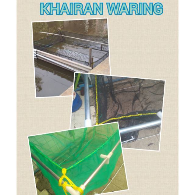 Keramba ikan 4 x 1 disekat