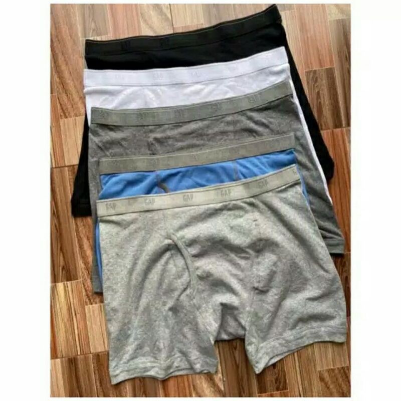 Boxer GAP Mens Brief  Cotton Stretch Original CD Celana Dalam 3 Pcs