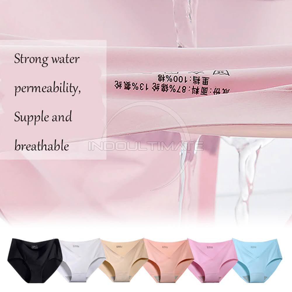 1Pcs Celana Dalam CDM-102 Wanita Hamil Seamless Sepinggul Celana Seamless Tipis CD Hamil Melahirkan