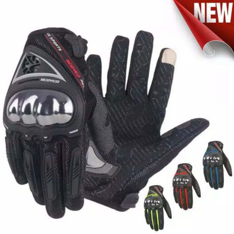 Sarung Tangan Scoyco MC44 Full Finger gloves MC 44 glove