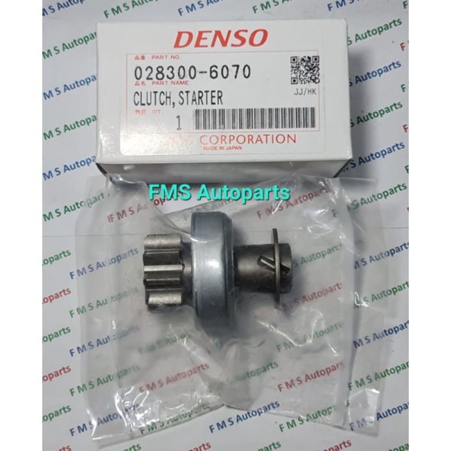 Bendix stater Toyota Kijang 7K, Innova, Hilux merk DENSO ORIGINAL