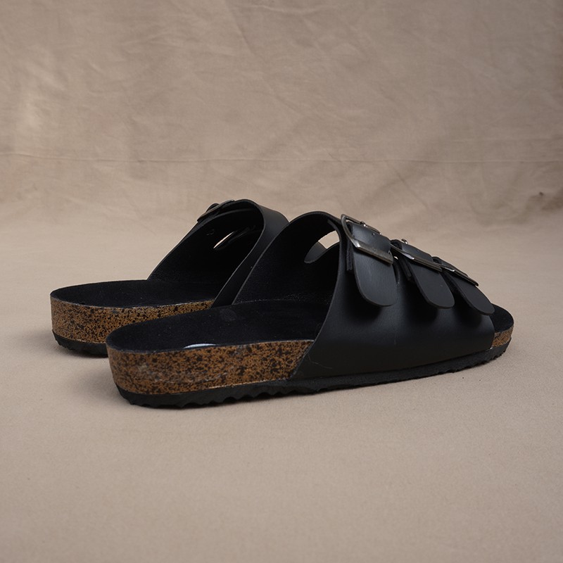 RECOMENDED!! Sendal Pria Selop Walkers Gesper3 Hitam Sandal Slip On Sandal Slide Selop Tali