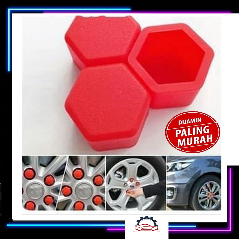Tutup Silicon Baut Roda Baut 19mm