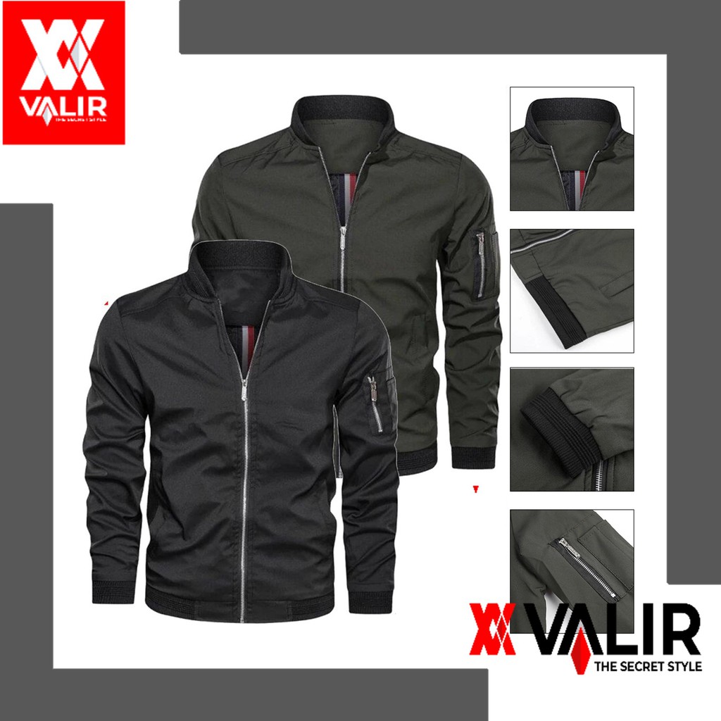 Jaket Bomber Pria Terbaru Valir GROOVE