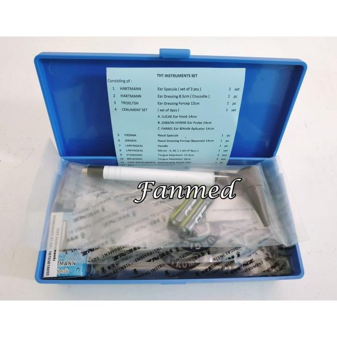 THT Instrument Set Renz Alat Pemeriksaan Telinga Hidung & Tenggorokan