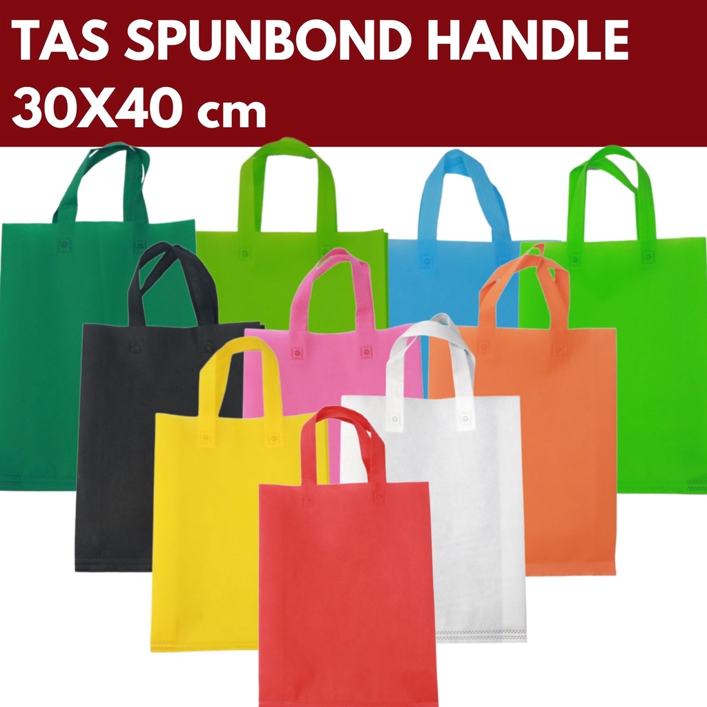 

GOODIE BAG SPUNBOND 30x40 cm/ Tas Go Green / Tas Sablon Murah/ Tas Belanja/ Tas Ultah/ Tas Promosi/ Tas Reuni/ Tas Spunbond Sablon/ Tas Spunbond Custom/ Tas Goodiebag Sablon/ Tas Goodiebag/ Tas Ramah Lingkungan/ Tas Press/ Tas Perusahaan/ Tas Partai Besar