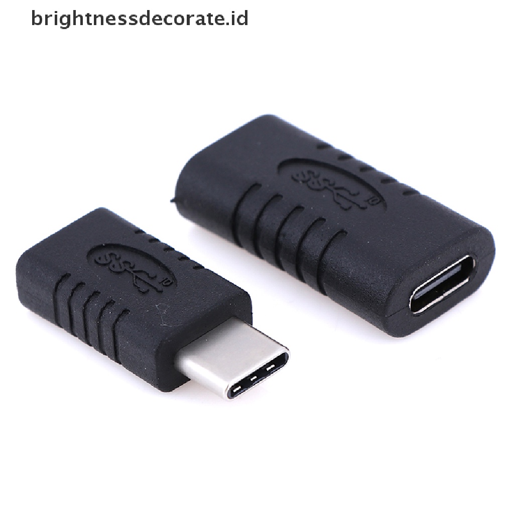 Konverter Sudut Kanan Usb 3.1 Tipe C Ke Tipe C Male Female