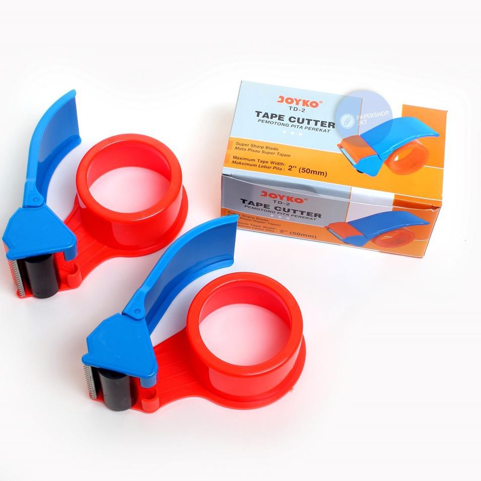 

Diskon nc [ ECER ] JOYKO TD-02 Tape Cutter / Tape Dispenser Lakban 2" PS Terlaris￣