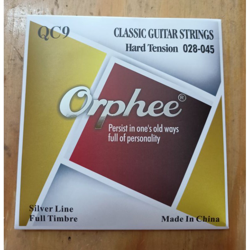 senar gitar/guitar orphee QC9 CLASIC/klasik/nilon/nylon