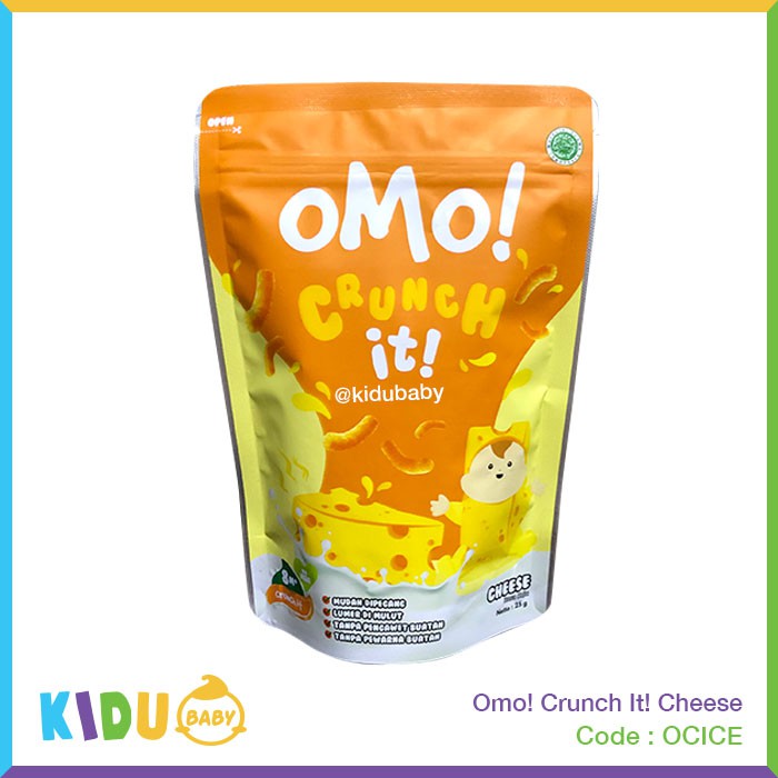 Snack Bayi / Cemilan Anak Omo Crunch It Kidu Baby