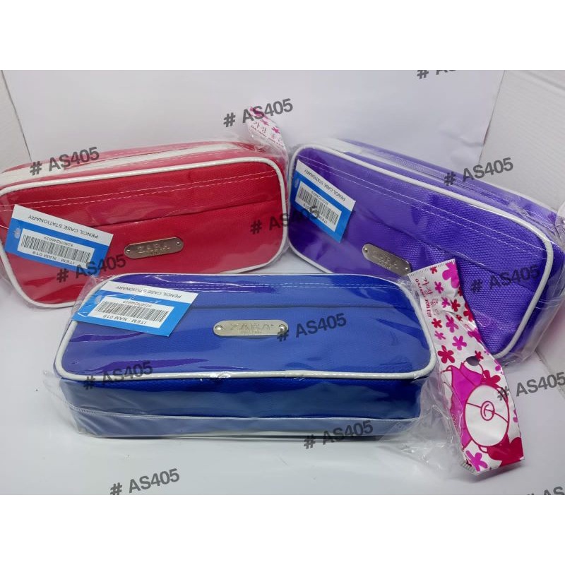 

Kotak Pensil / Tempat Pensil / Pencil Case Sleting ZARA