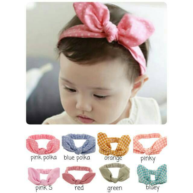 BANDANA BANDO BAYI BABY HEADBAND HAIRBAND