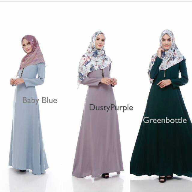 Plain hara abaya by Heaven Lights ZerinaBanu