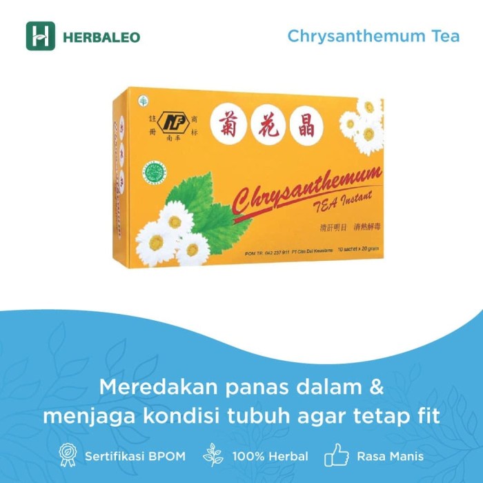 

TRADISIONALMINUMAN- CHRYSANTHEMUM TEA INSTANT -MINUMAN-TRADISIONAL.