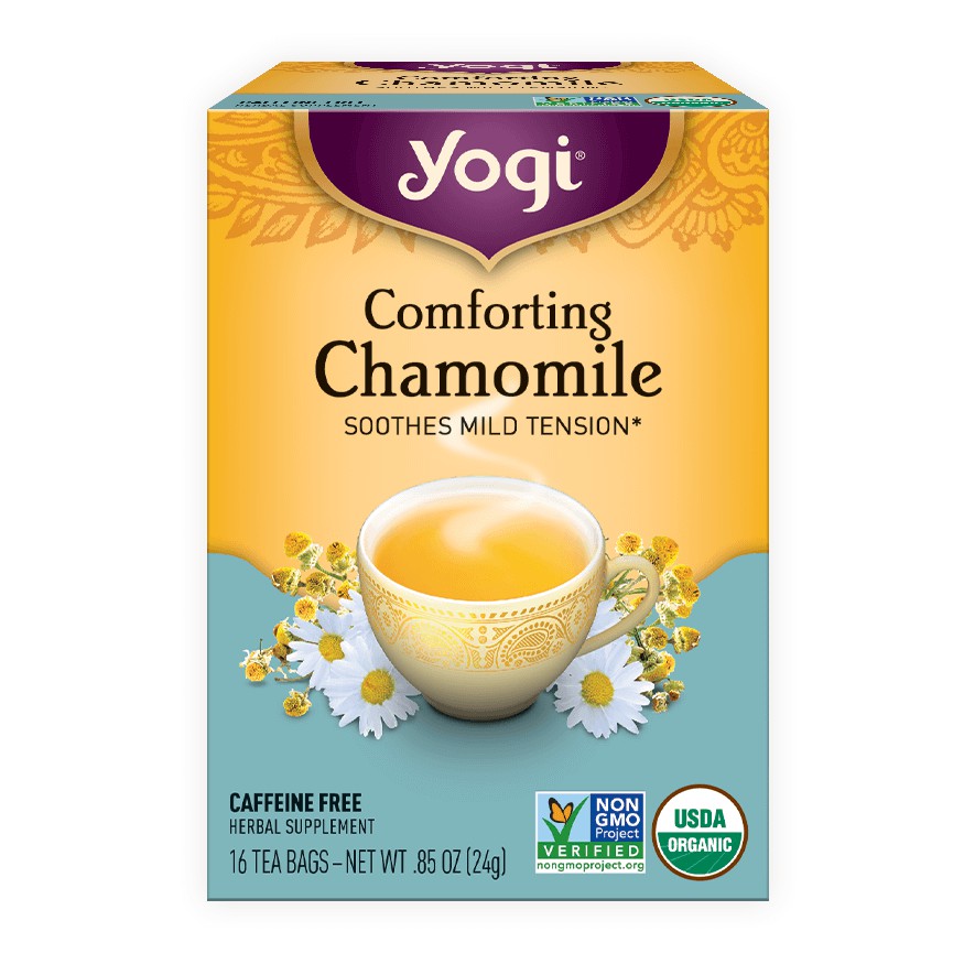 

Yogi Tea, Comforting Chamomile, 16 Tea Bags, (24gr)-Jkut