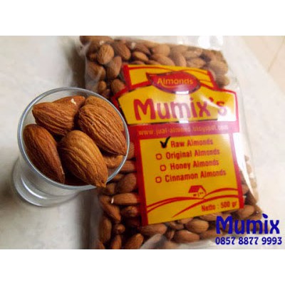 

Raw almond / kacang almond mentah 1kg