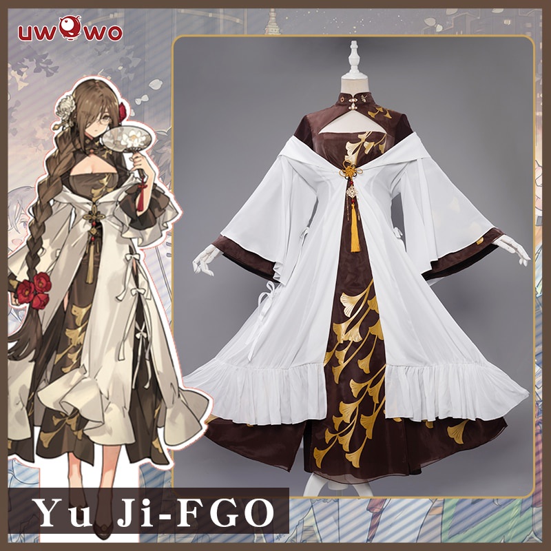 PREORDER UWOWO Game Fate Grand Order/FGO Consort Yu Ji Miaoyi 4 Anniversary Cheongsam Cosplay Costum