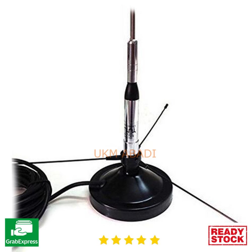 Handy Talkie Antena HT UHF F 10 1300MHz Ground Radical CarMobile RE 02