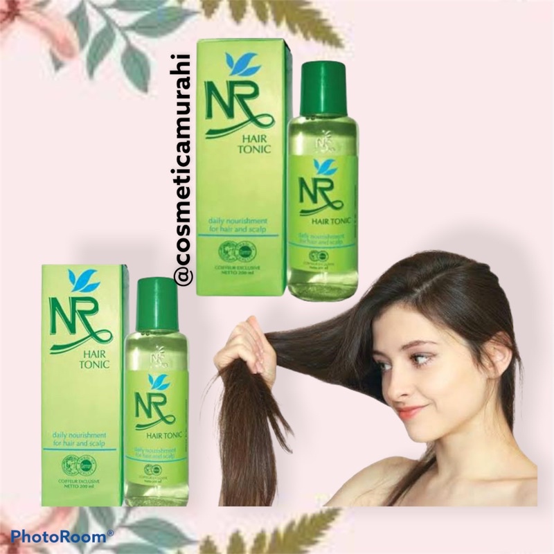 NR hair tonic original - nr tonic panjang || NR reactive tonic botol kaca