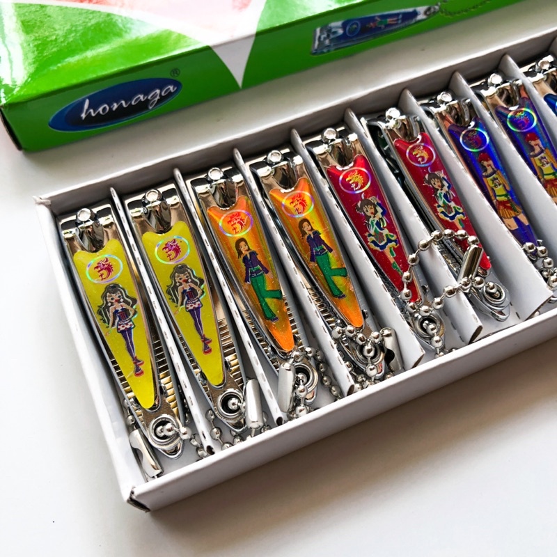 (12 Pcs) Potong Kuku Honaga Kecil