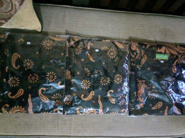 Keris Emas Kemeja Batik Pria Full Furing Katun Primisima Batik Solo Batik Pria Eksklusif Modern